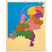 Puzzlekarte Niederlande
