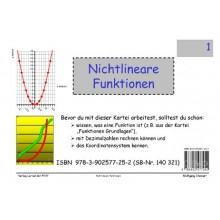 Mathematik Lernkarteien - Nichtlineare Funktionen