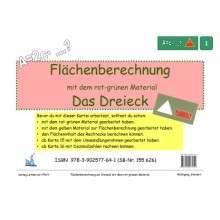 Mathematik Lernkarteien - Flächenberechnung