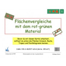 Mathematik Lernkarteien - Flächenvergleiche