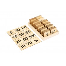 Number cards up to 100