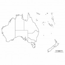 Australien: mit Ländern (50)