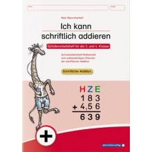 Ich kann schriftlich addieren