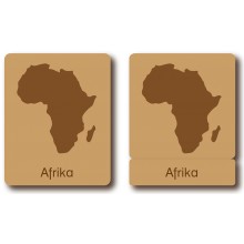 Klassifikationskarten - Tiere aus Afrika - Deutsch