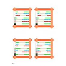 Abacus Large, Counting LEFT	 (Dieser Artikel ist auch in deutsch erhältlich)