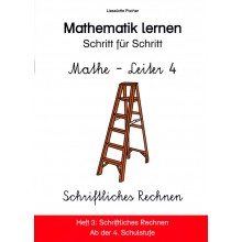 Mathe­Leiter 4: Heft 3 - Schriftliches Rechnen